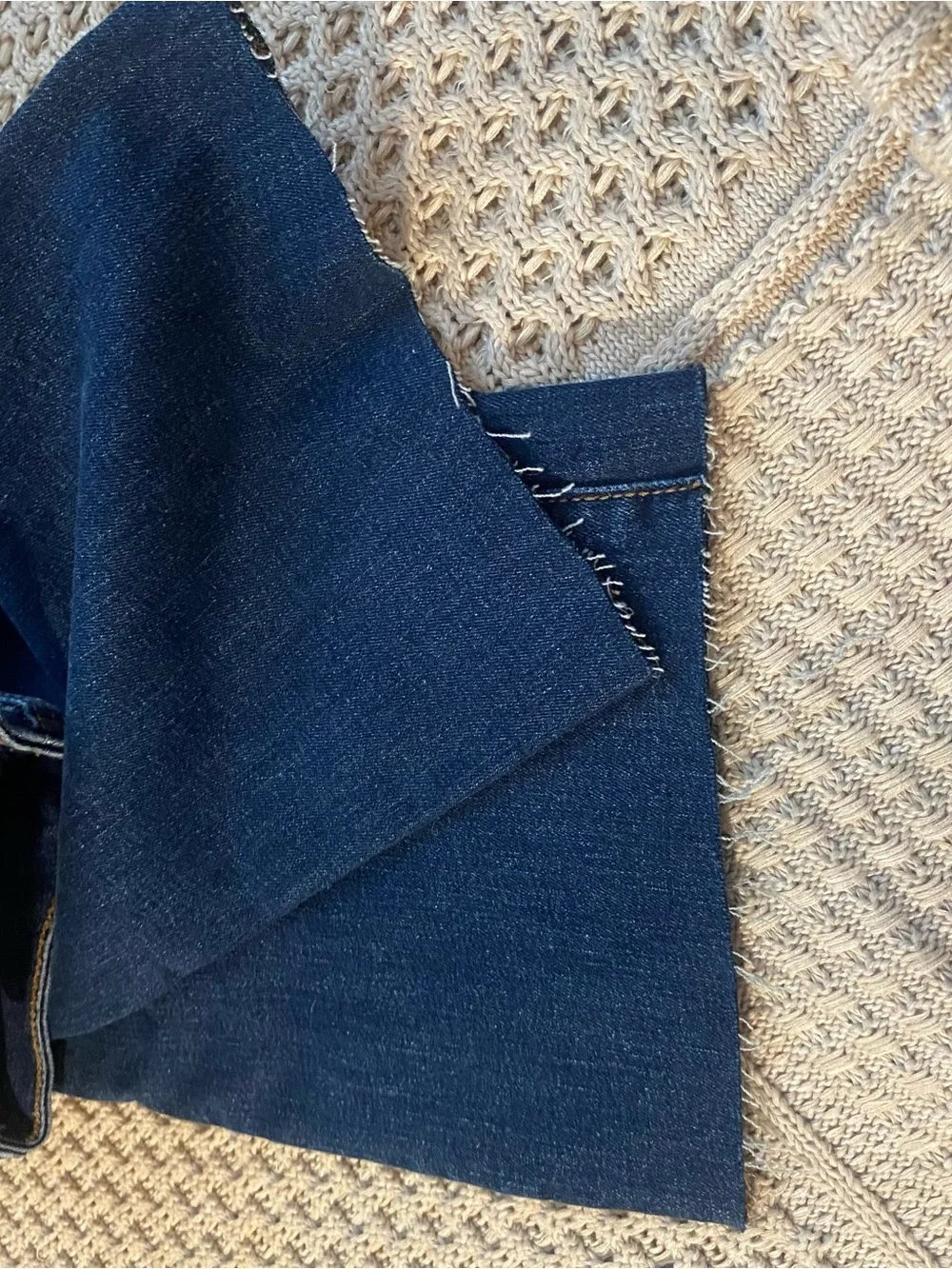 Aeropostale High-Rise Dark Blue Flared Women’s Jeans size 8R - Picture 7 of 9